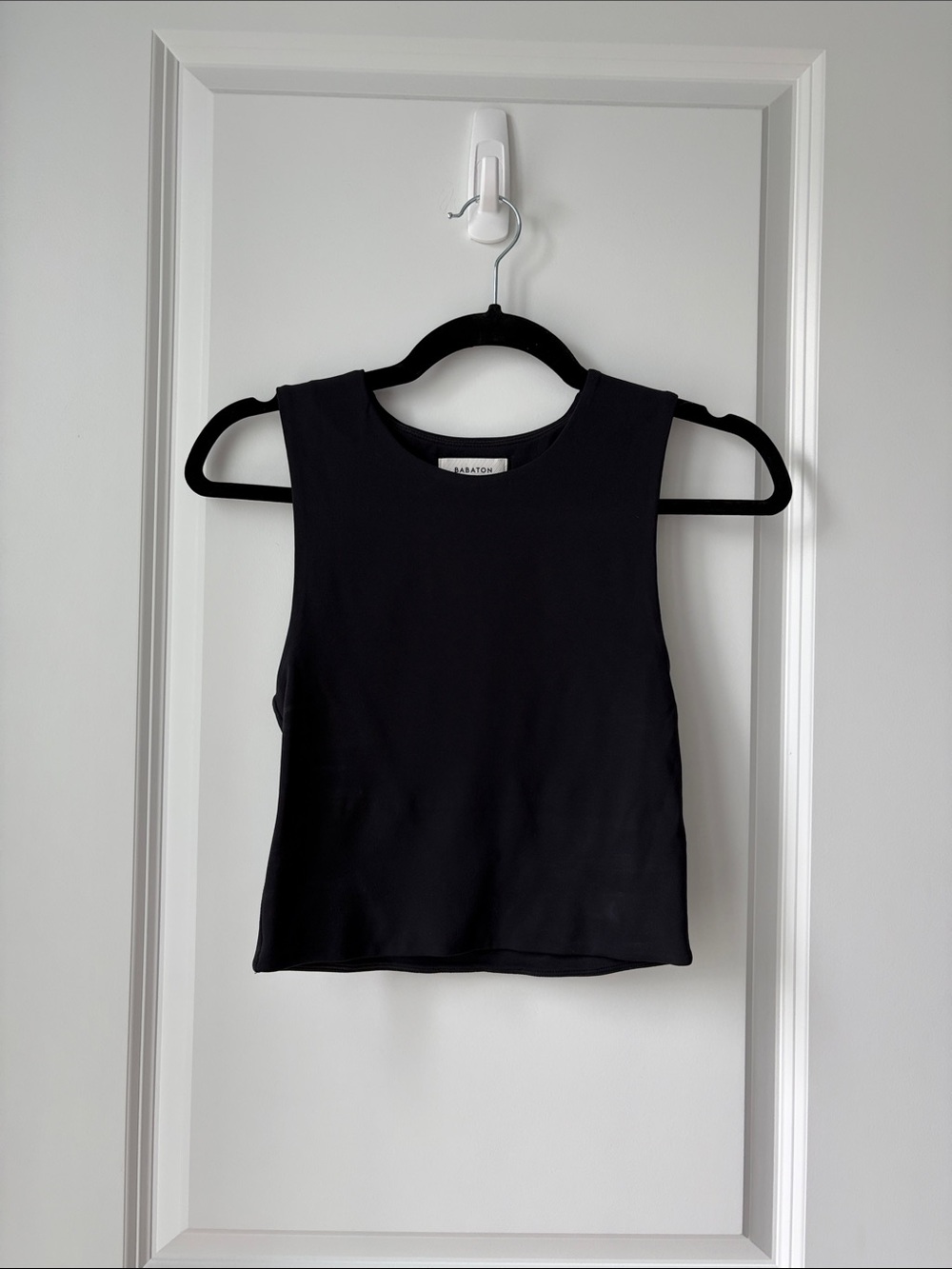 Babaton Black Contour Muscle Tank
